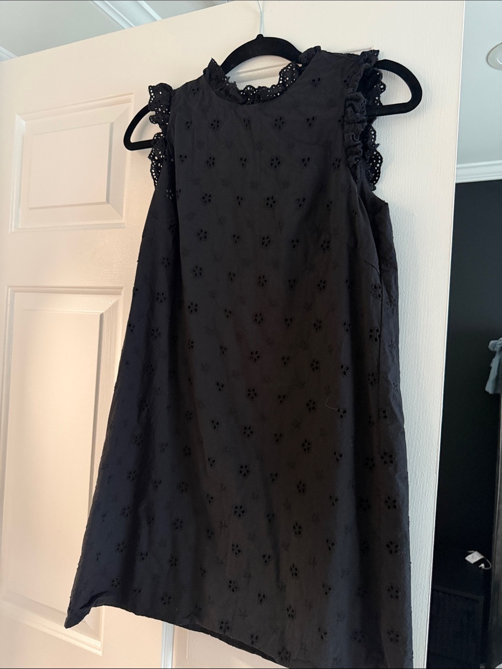 Lucy Paris Eyelet Mini Dress